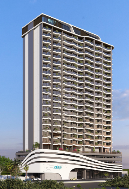 REEF 998 mixed-use residential and retail building